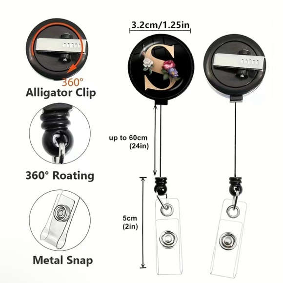 Retractable ID Badge - Picture 3 of 3